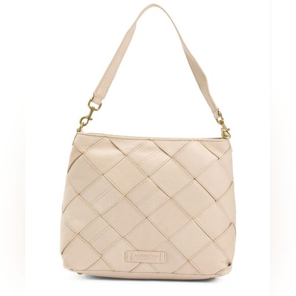 American Leather CO Woven Leather Hobo - Picture 8 of 10